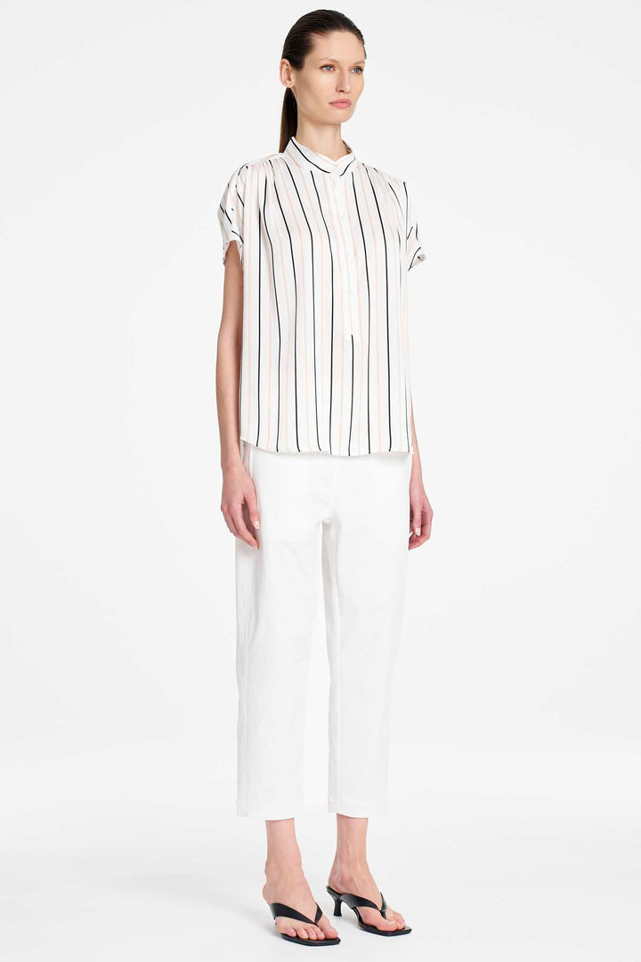 Bow Pant in Ivory
