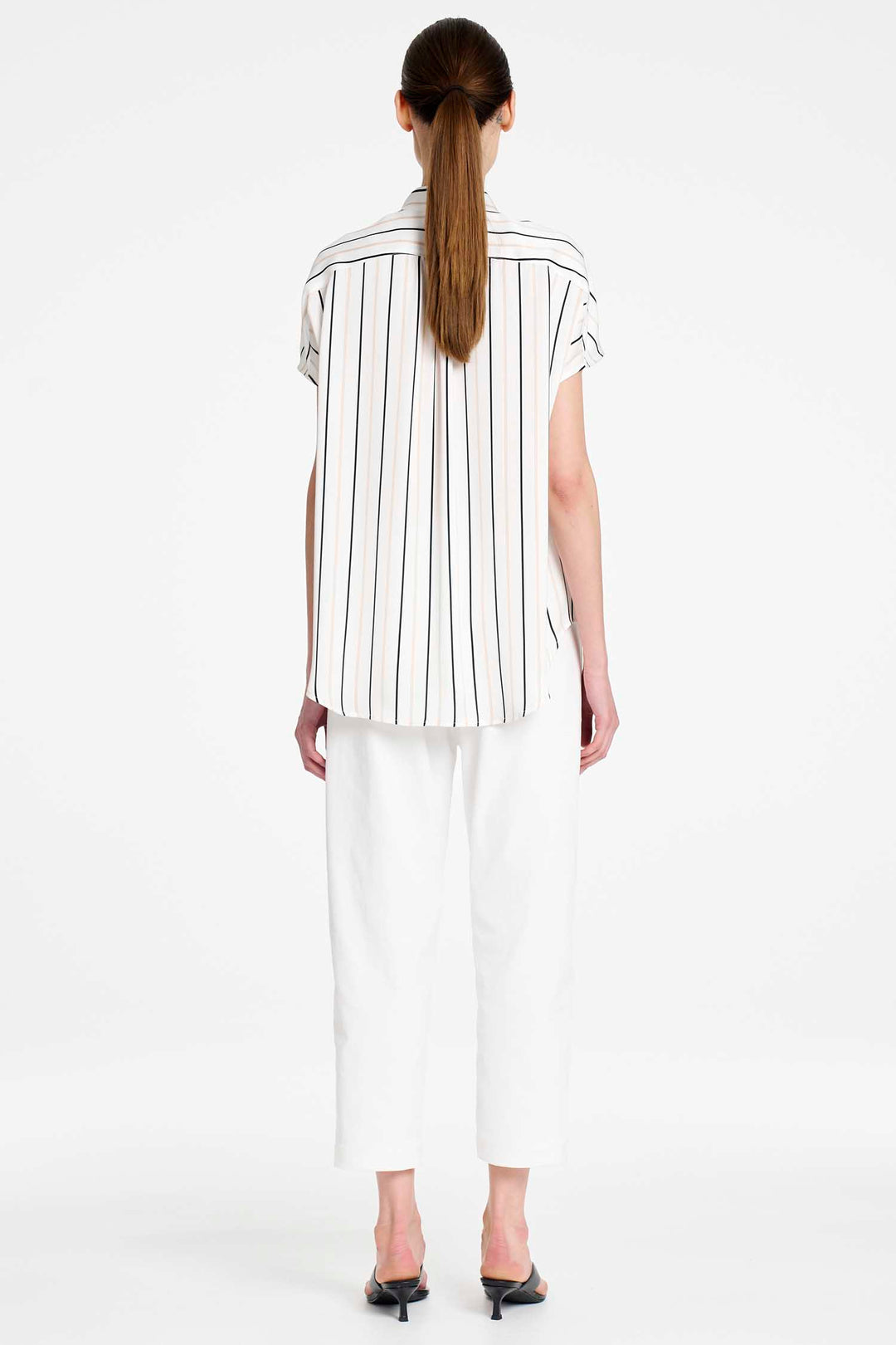Bow Pant in Ivory