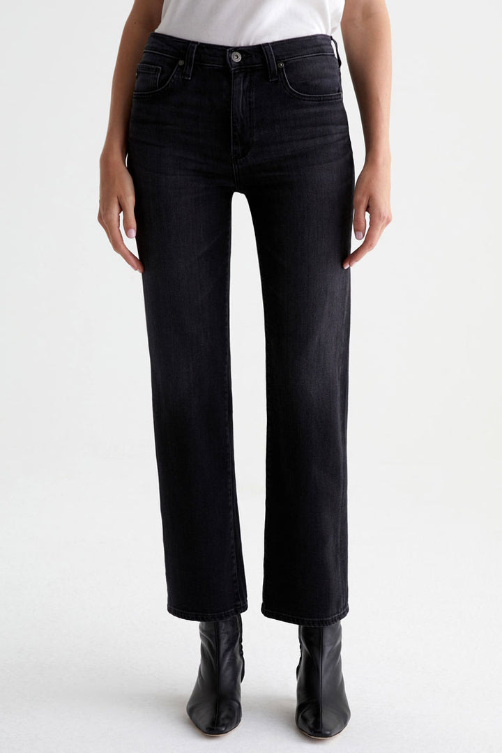Brinley Mid-rise Straight Leg Jeans - Glasgow
