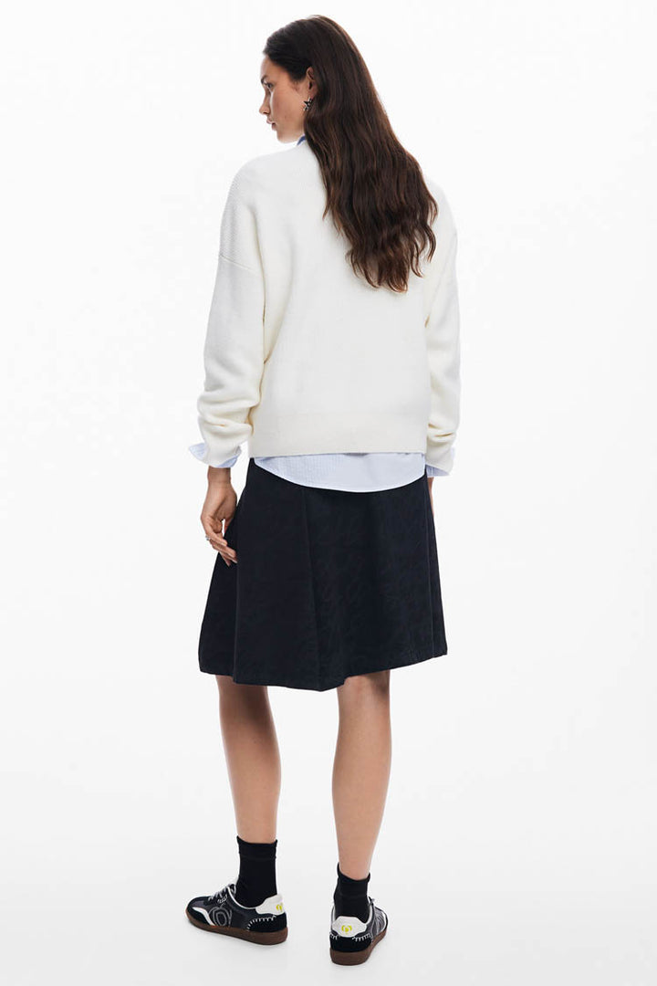Brushstroke LS Sweater