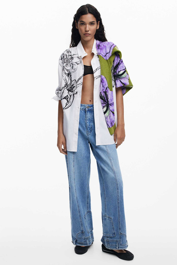 Bryn Lacroix Shirt in Blanco