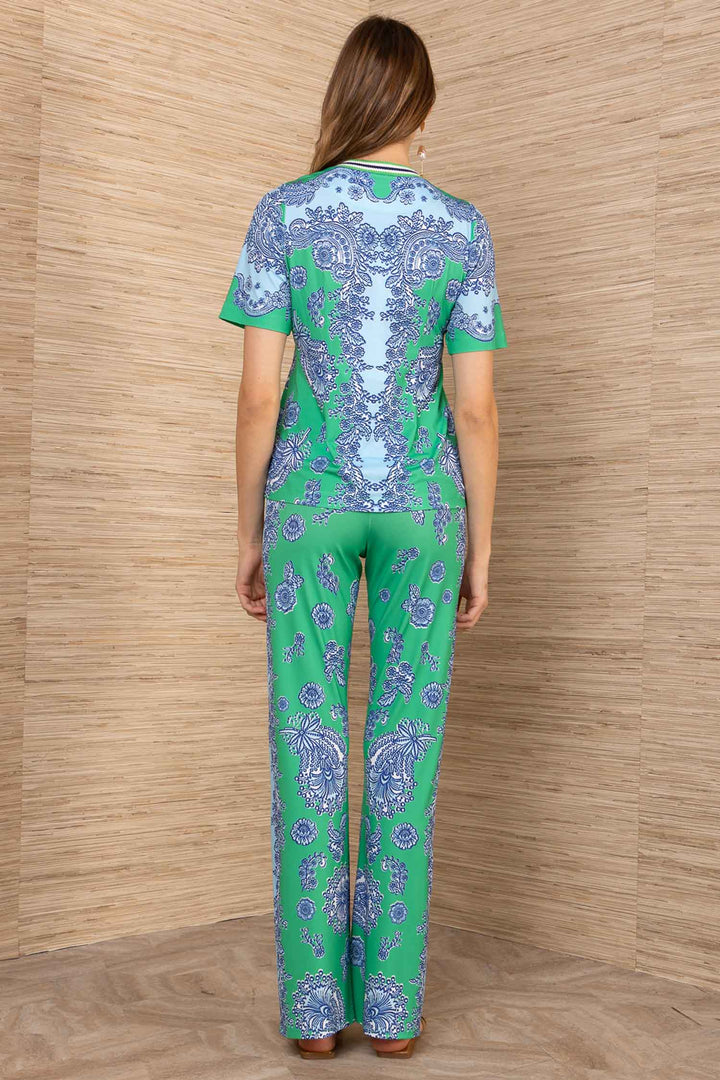 Bryn SS Top in Green