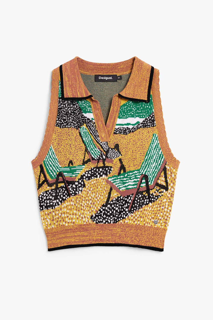 Budapest Vest in Black Coffee