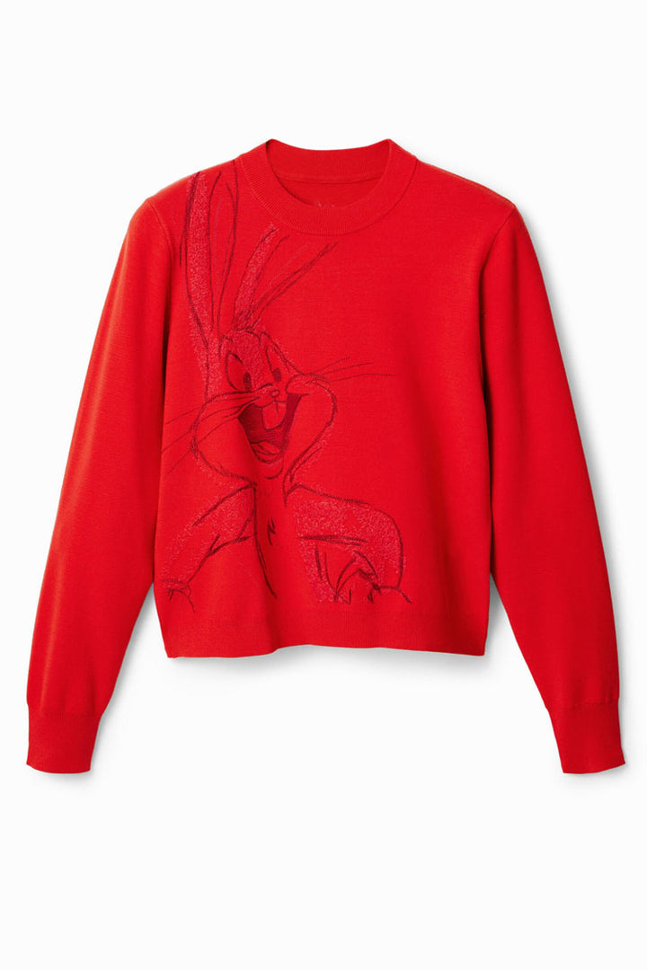 Bugs Bunny Embroidered Pullover