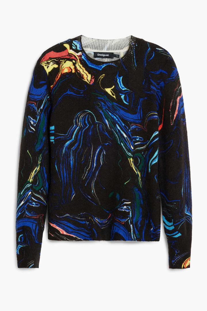 Butterfly Lacroix Sweater in Black