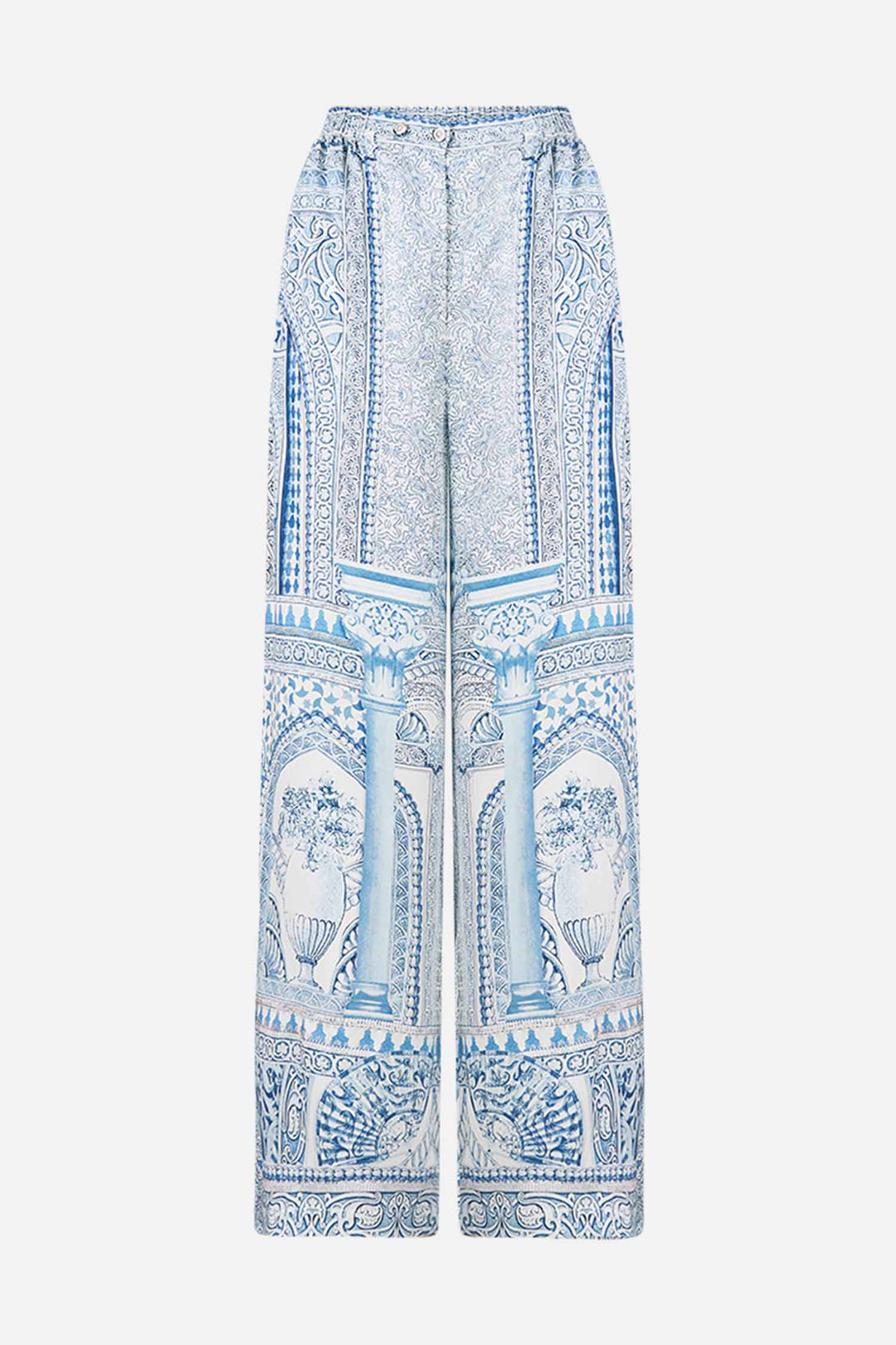 Button Front Lounge Pant in The Hum of the Alhambra