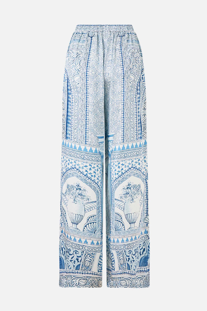 Button Front Lounge Pant in The Hum of the Alhambra