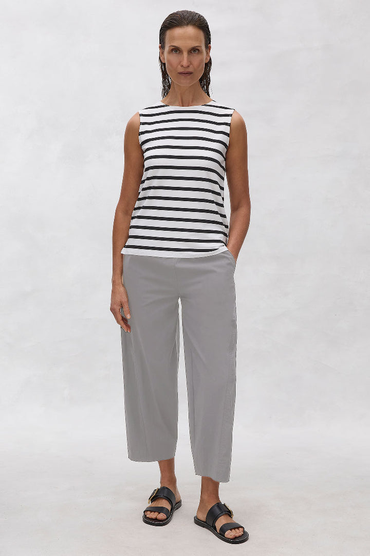 Cross Pant in Platinum