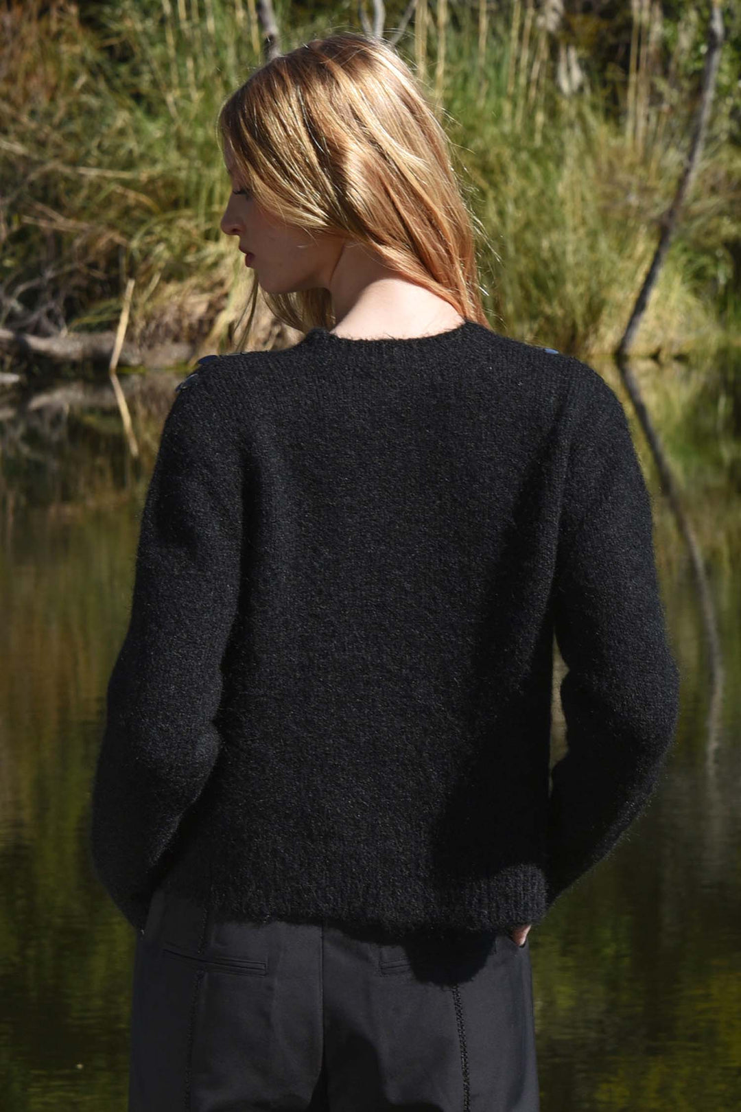 Cardi-Bling Cardigan in Black