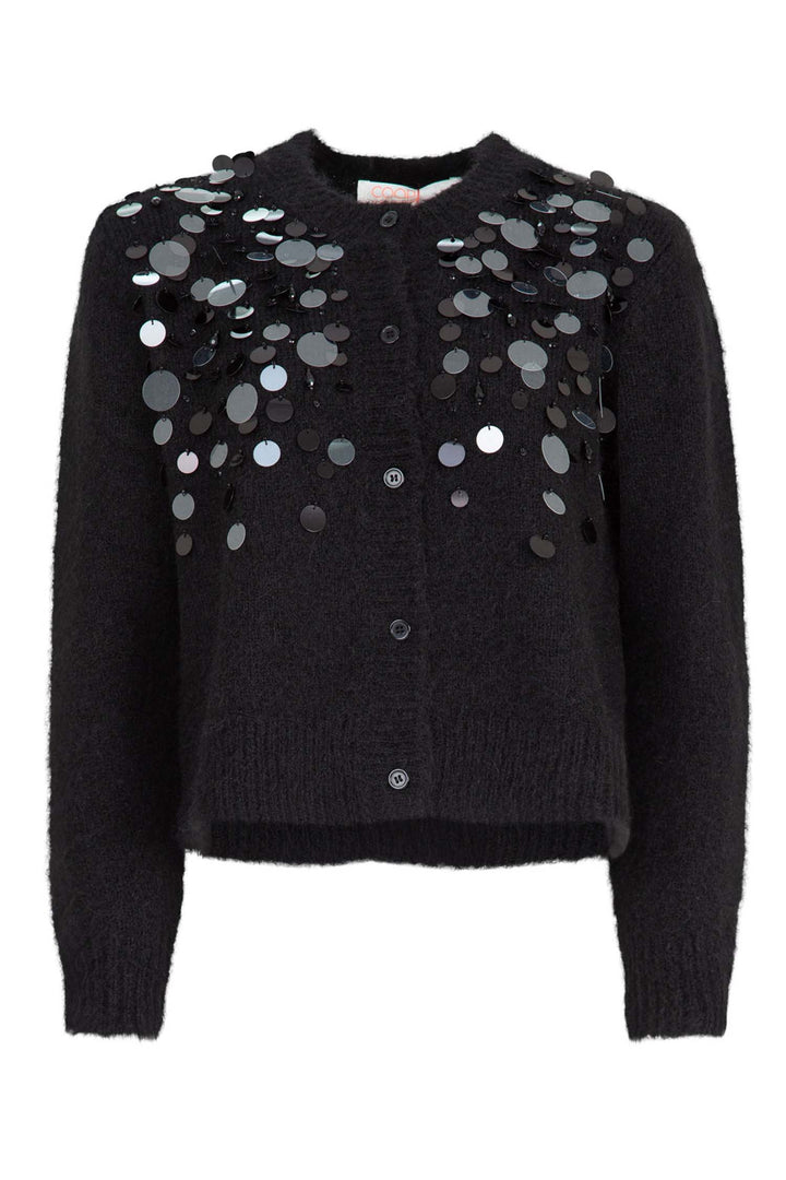 Cardi-Bling Cardigan in Black