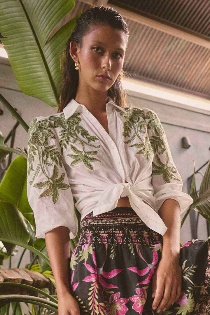 Callisto Embroidered Shirt