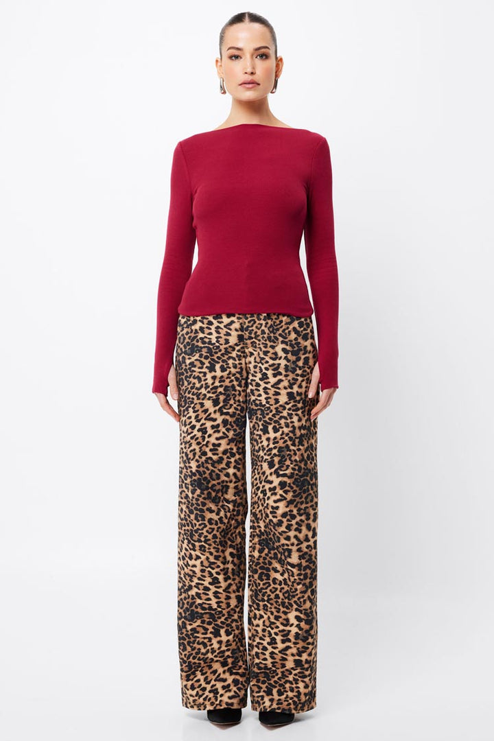 Camden Top in Crimson