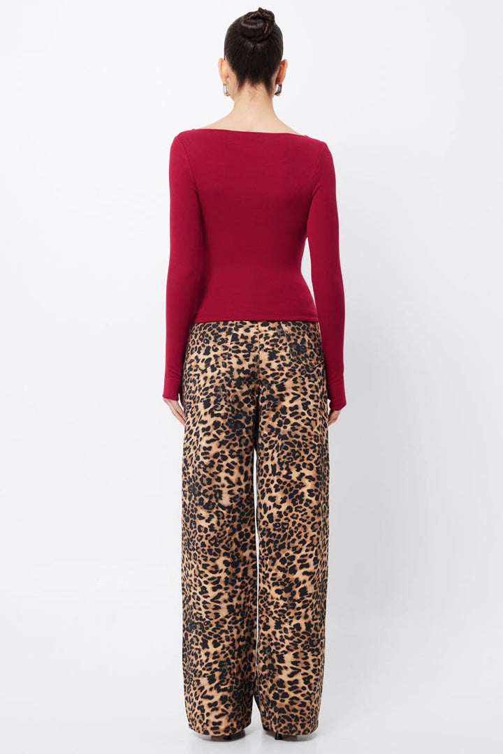 Camden Top in Crimson