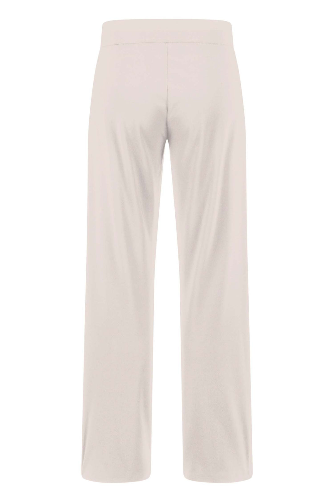 Candice Straight Jersey Pant in Chalk