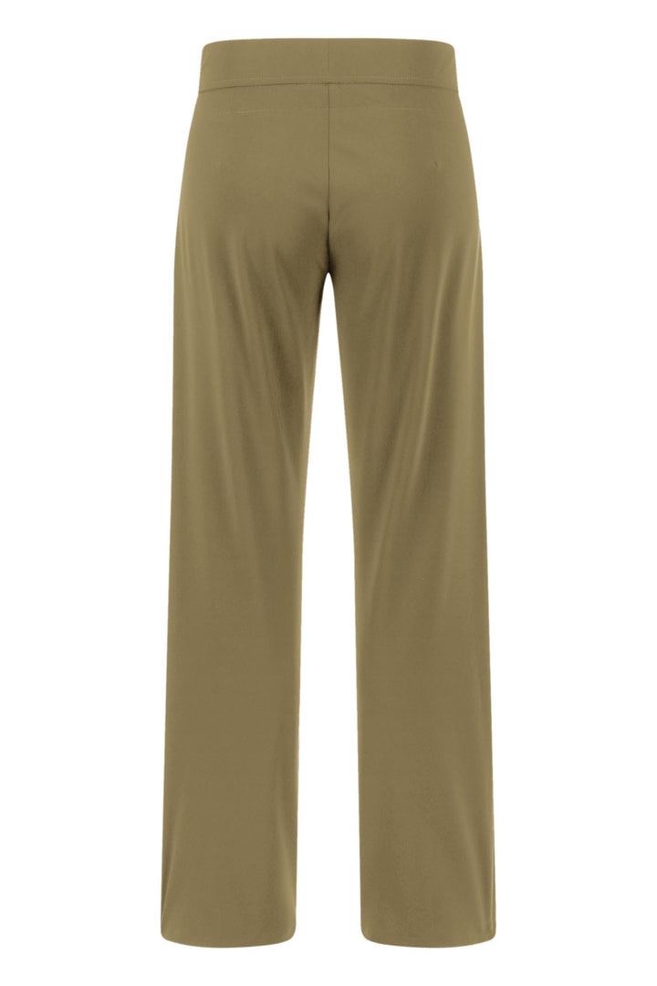 Candice Straight Jersey Pant in Forest Green