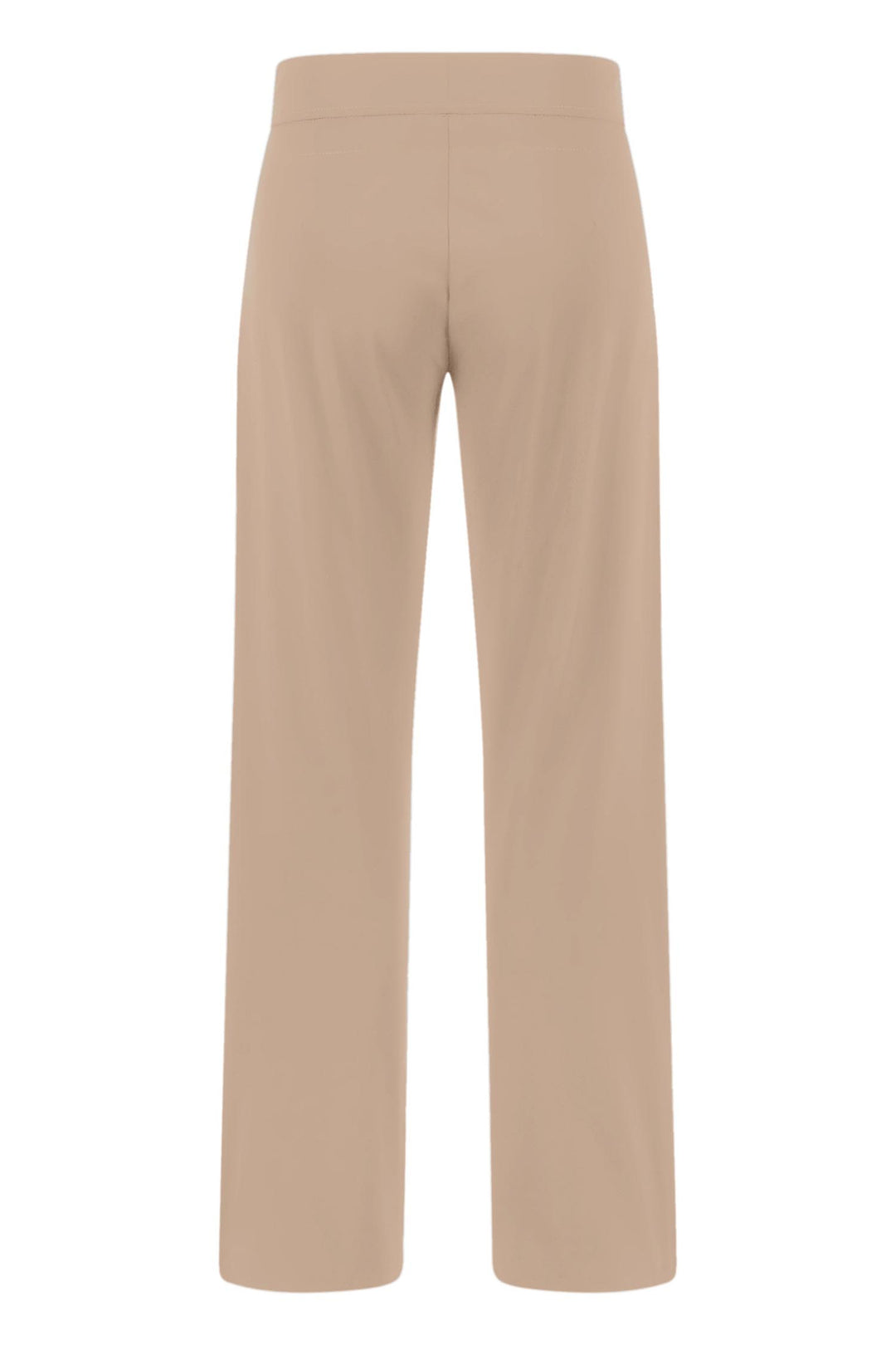 Candice Straight Jersey Pant in Warm Taupe