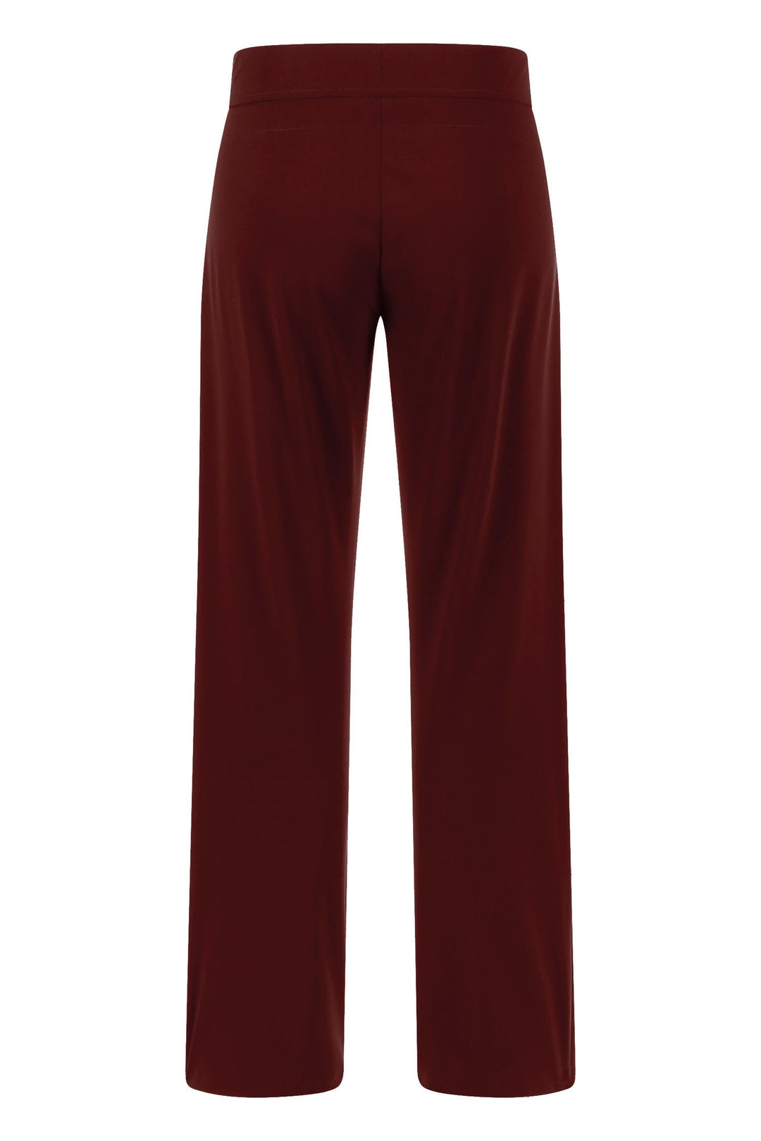 Candice Straight Pant in Burgundy