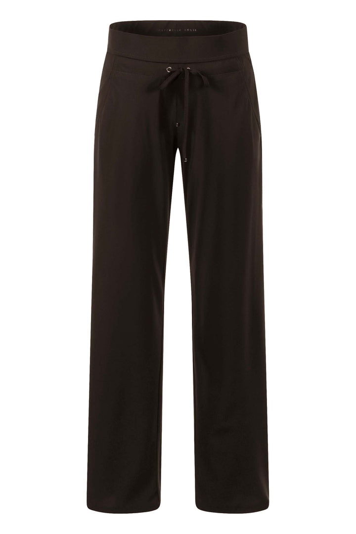 Candice Straight Pant in Darkbrown