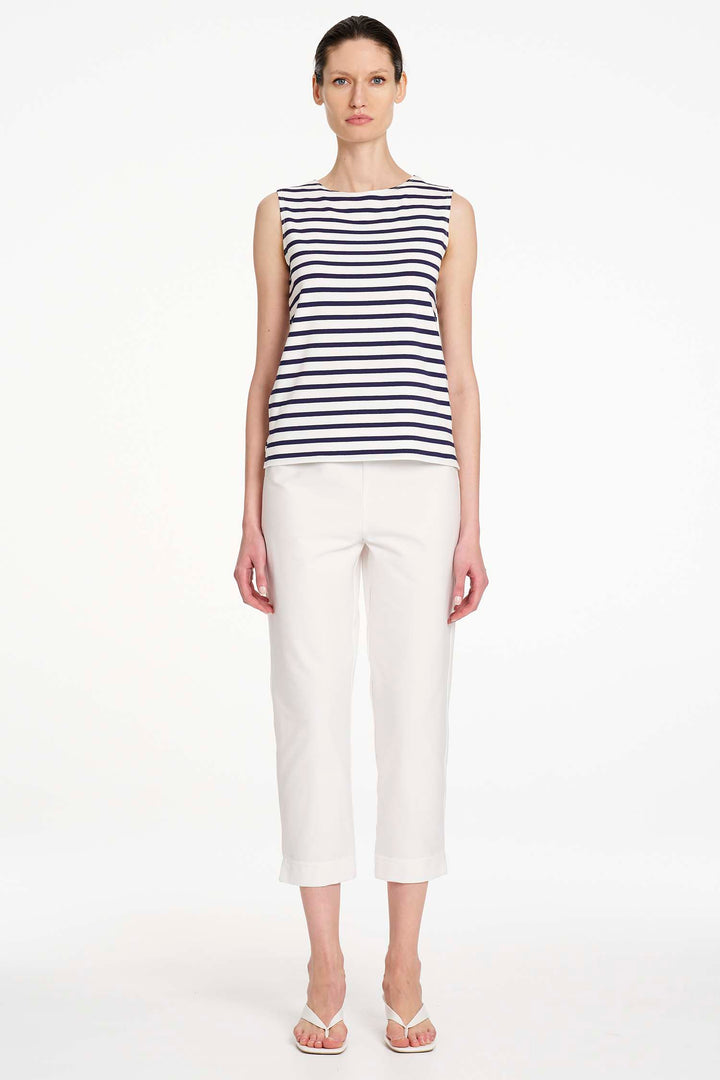 Capri Pant in White