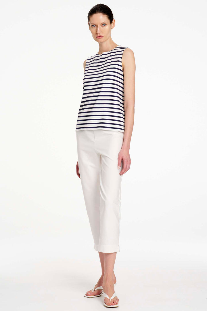 Capri Pant in White