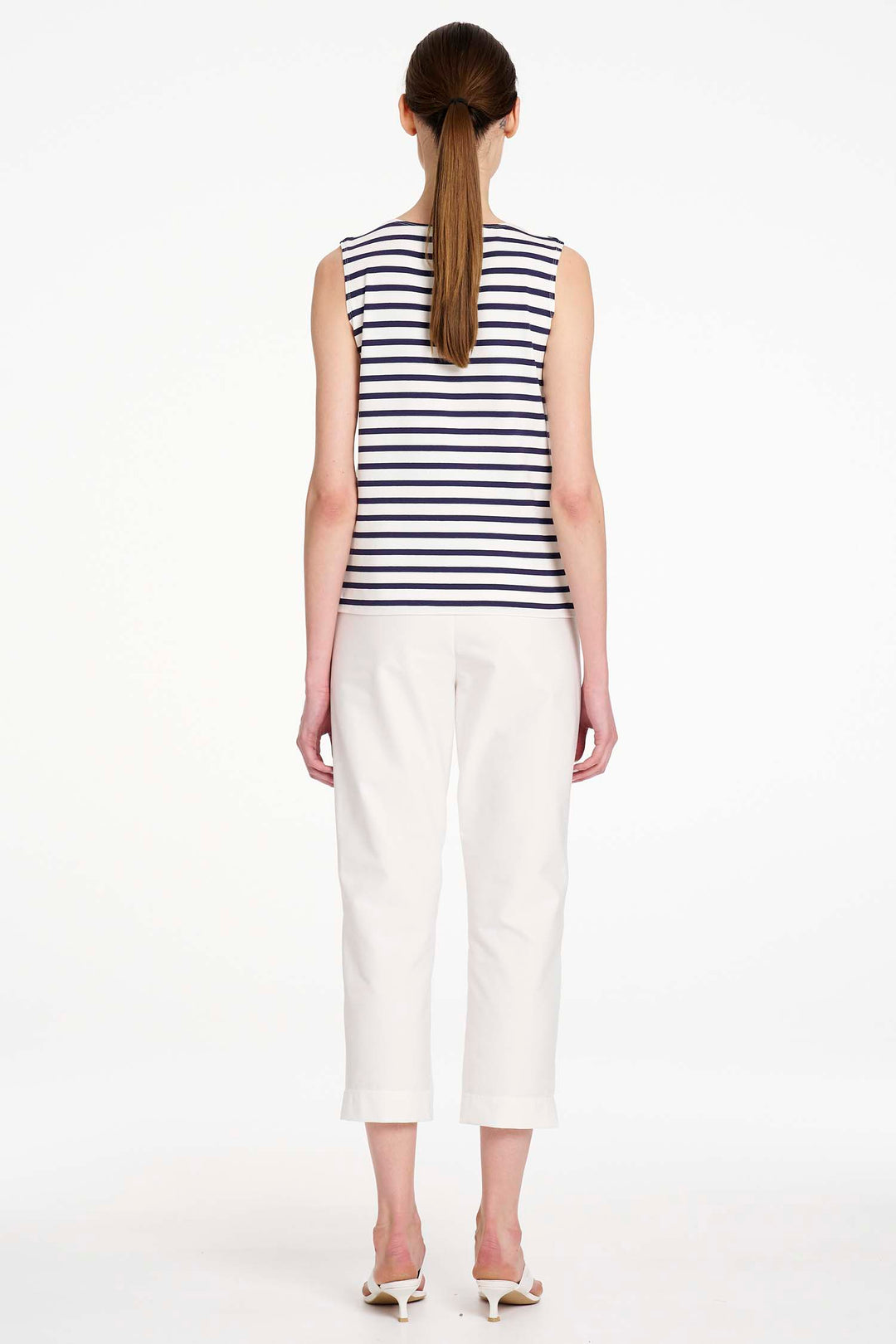 Capri Pant in White