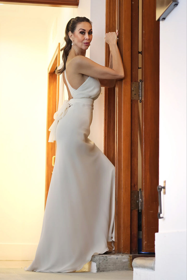 Caprice Dress in Pollen | Georgette