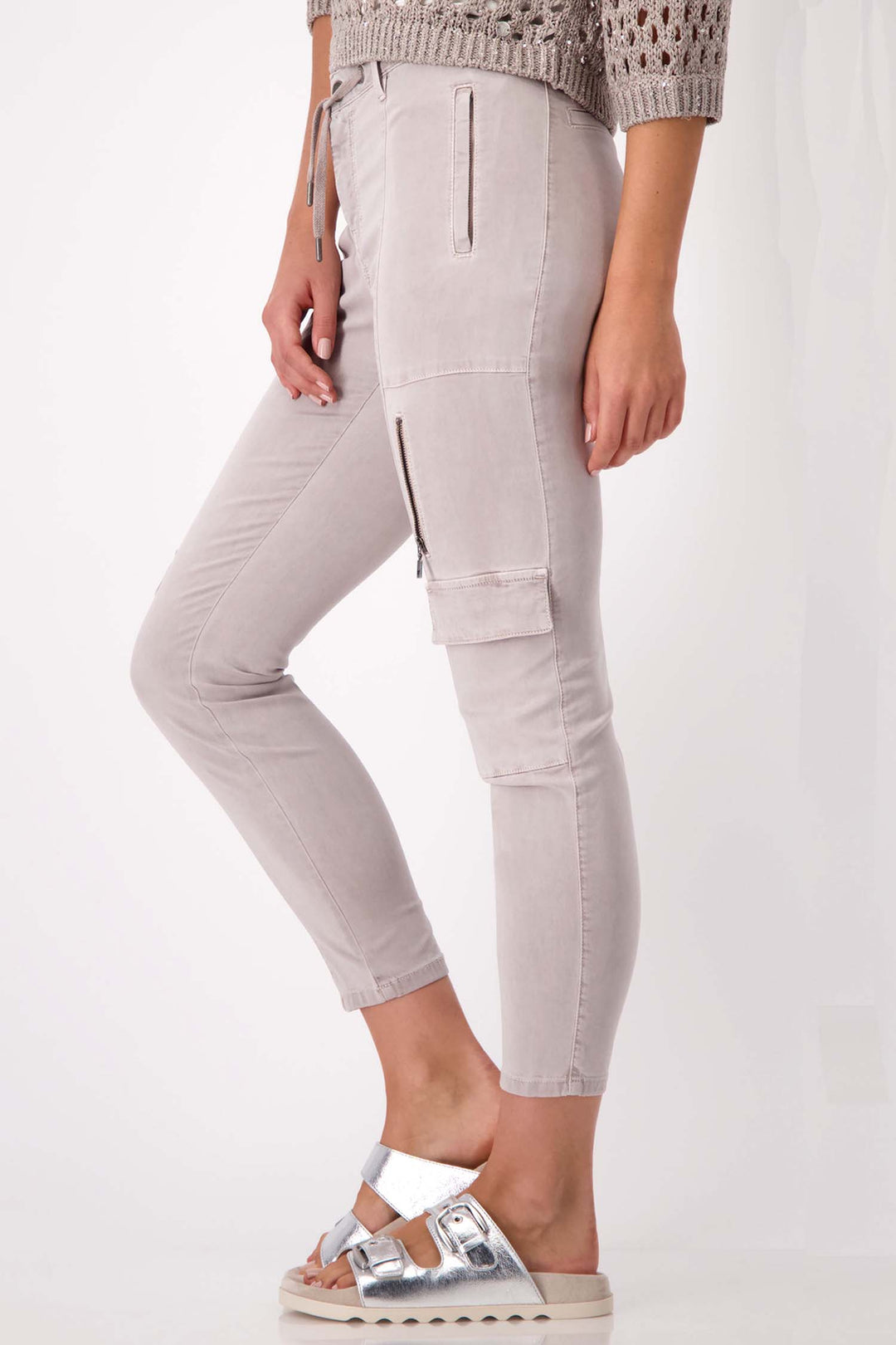 Cargo Pants in Dark Linen