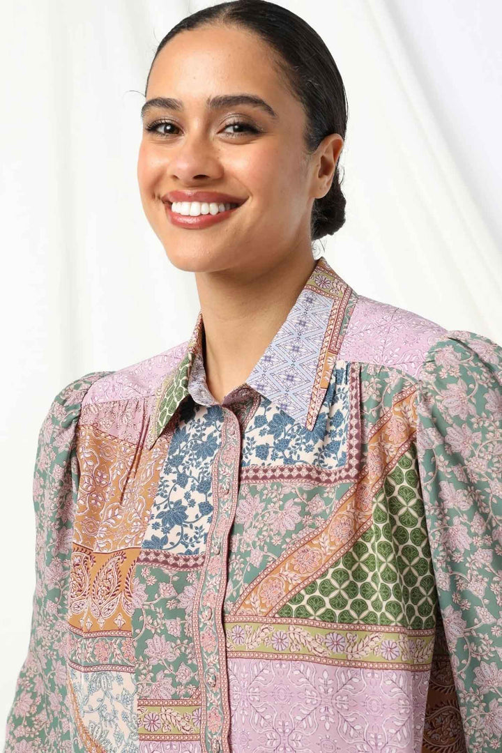 Caroline Blouse in Kindred