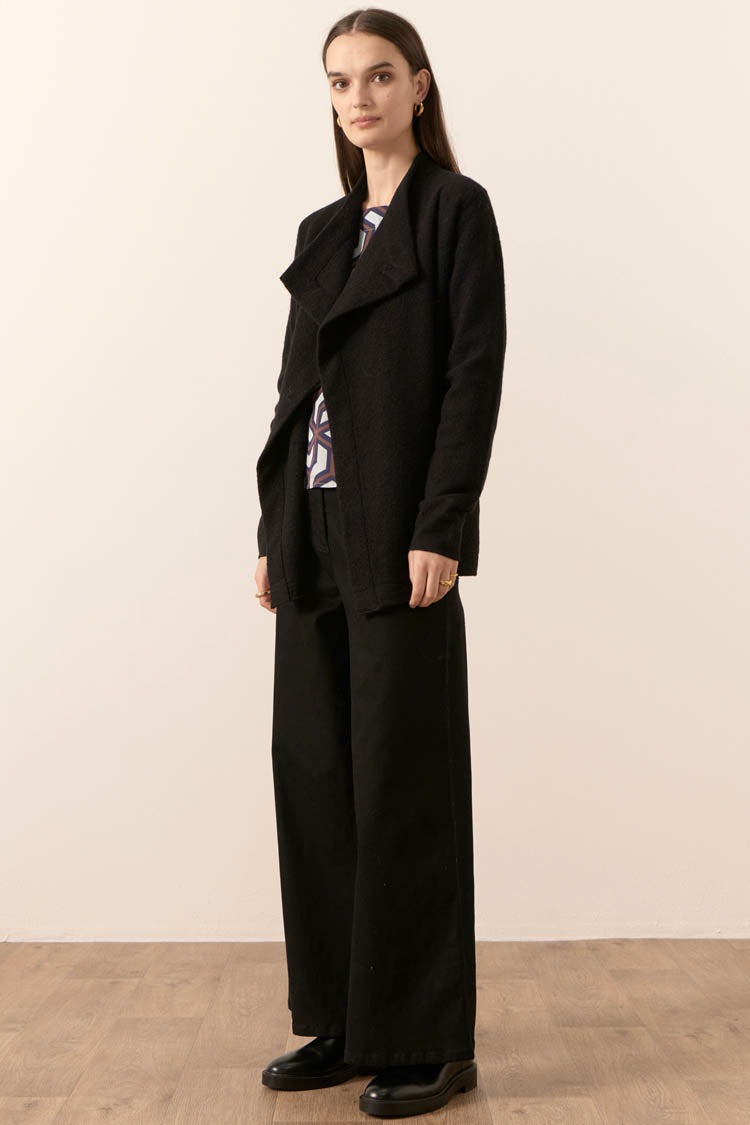 Carter Wrap Knit Coat