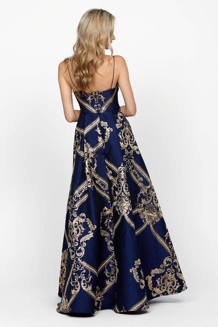 Cassandra Scoop A-Line Gown