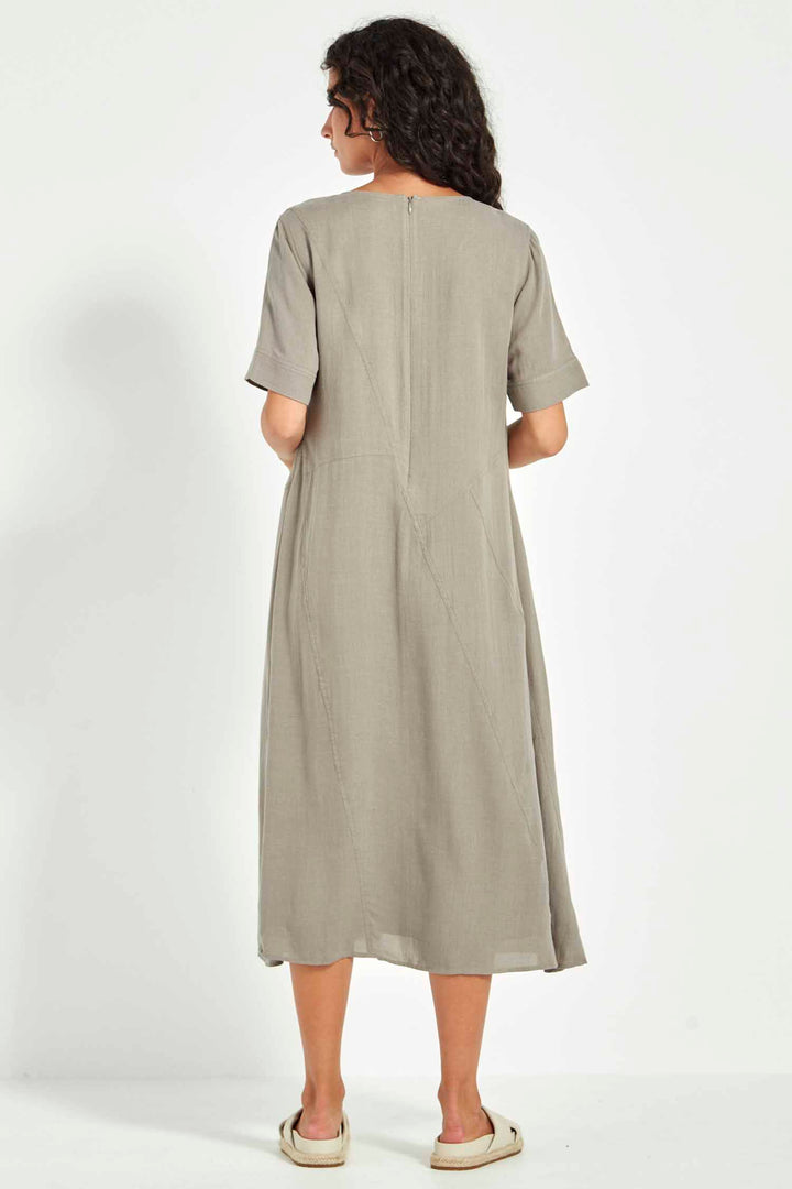 Cayman Dress in Green Tea