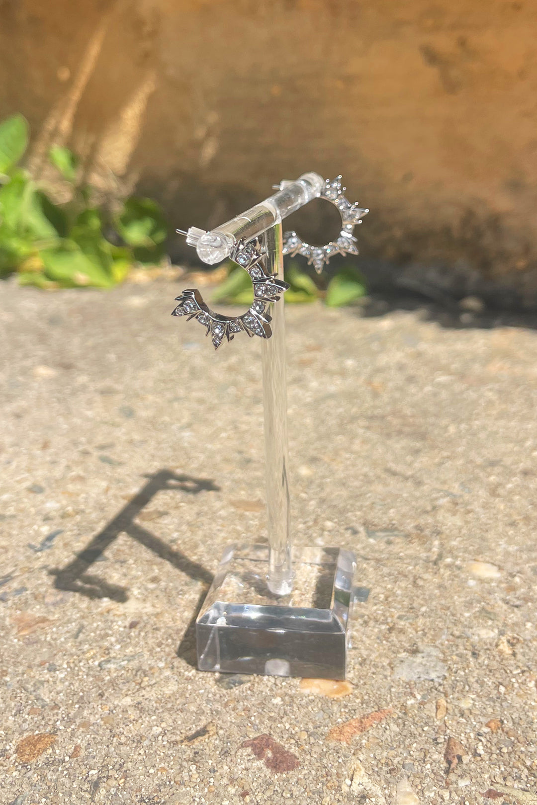 Celeste Hoop Earring in Silver