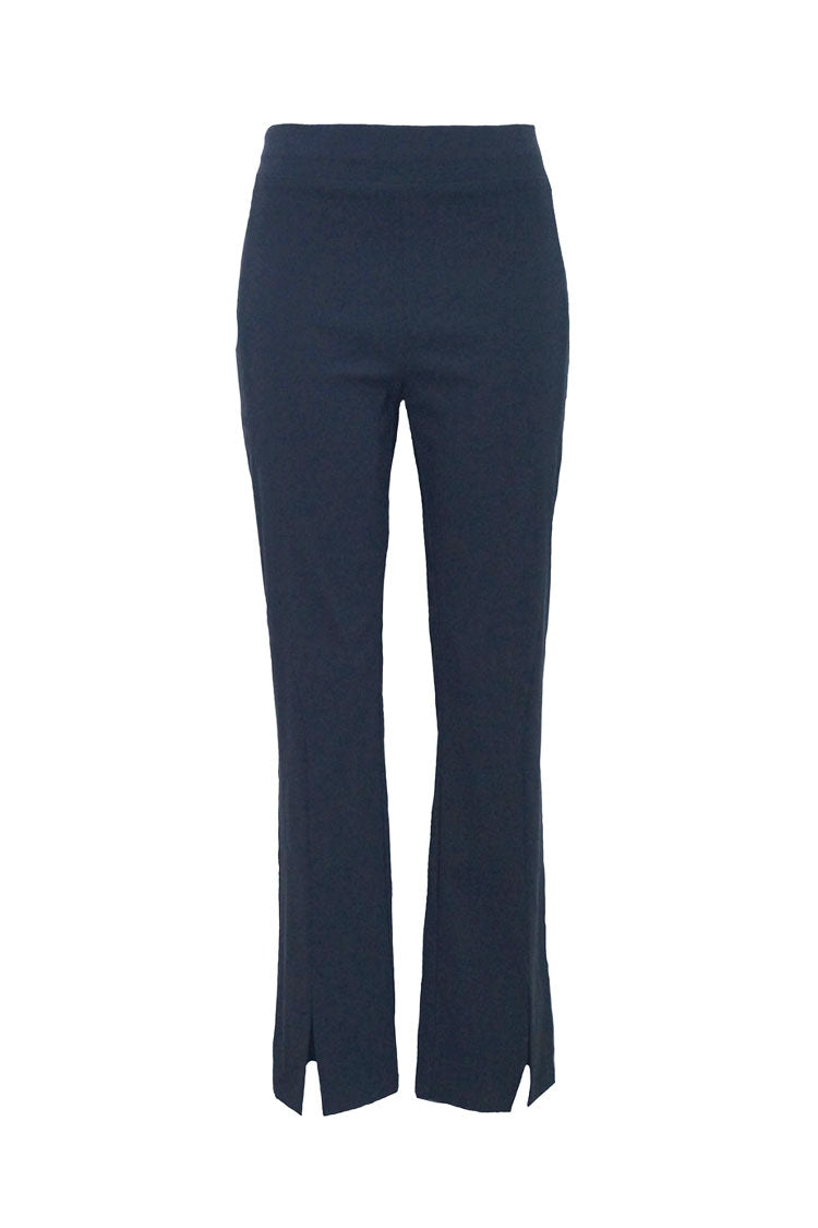 Chaucer Split Hem Pant in Navy