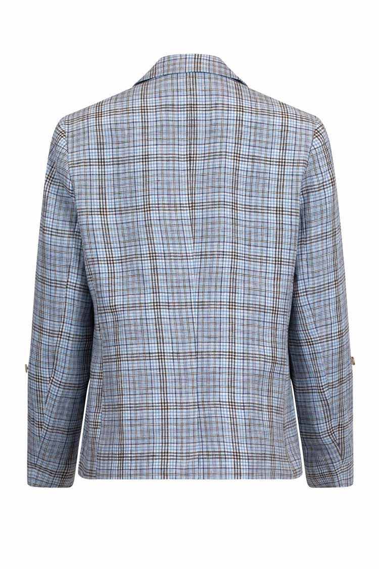 Checked In Blazer in Blue | FINAL SALE