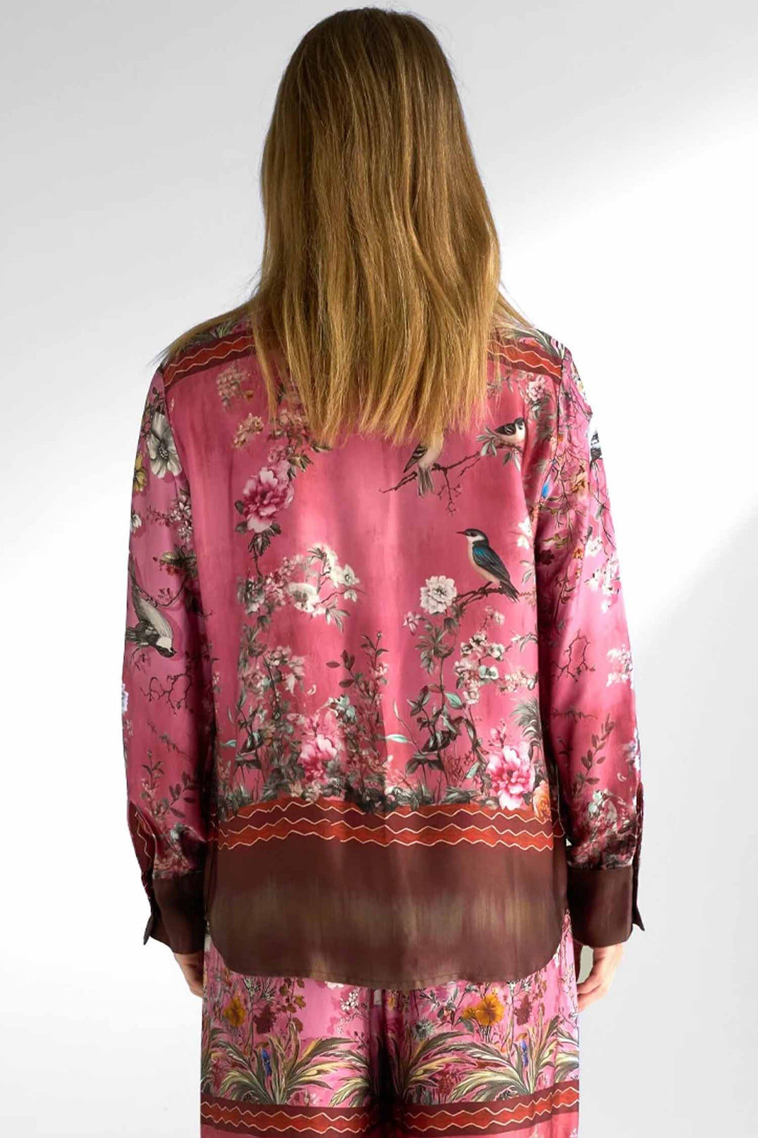 Cherry Blossom Blouse in Rose Chocolate