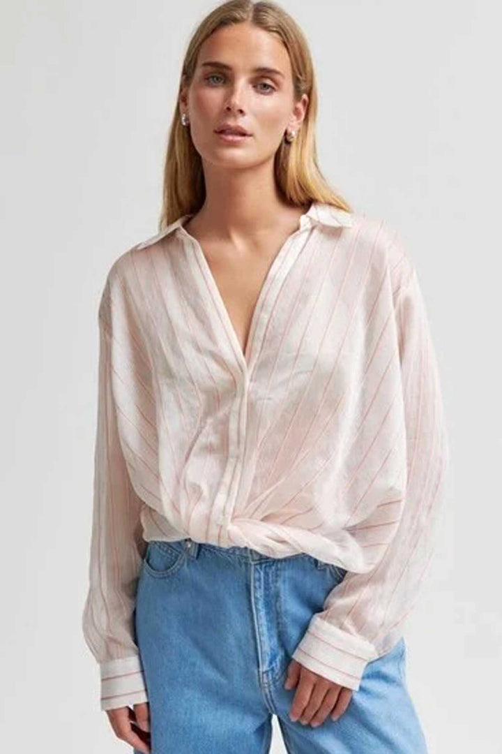 Chevy Twist Shirt in Creampuff