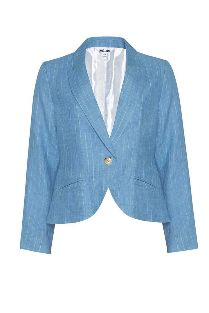 Chianti Jacket in Blue Bell | FINAL SALE
