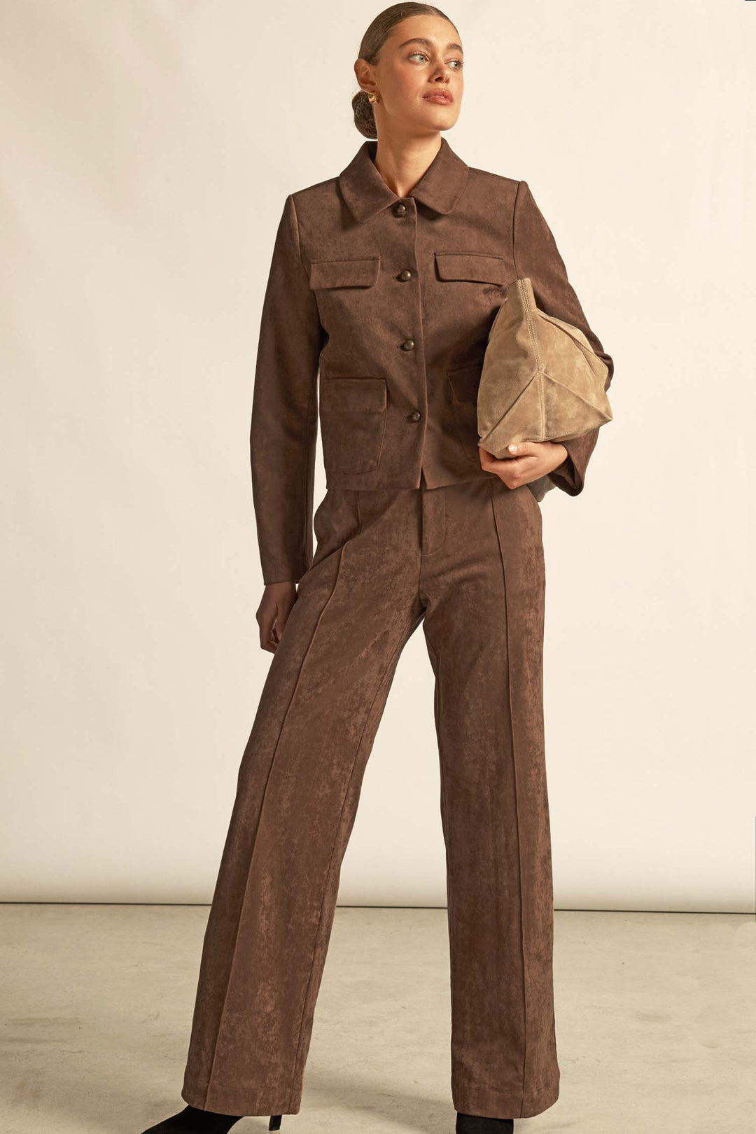 Chime Pant in Mocha