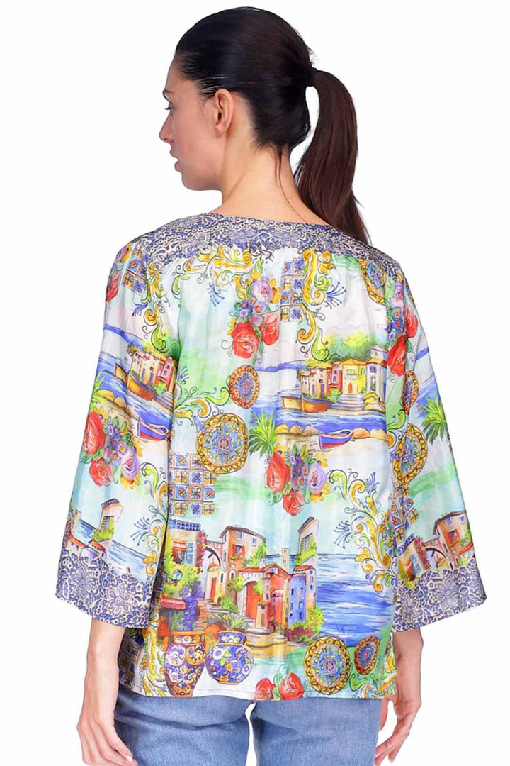 Christy Lepin Flowy Blouse