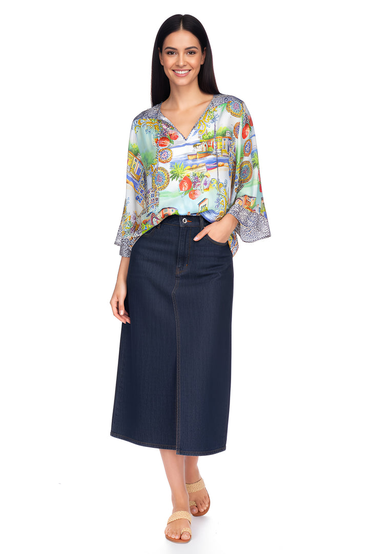 Christy Lepin Flowy Blouse