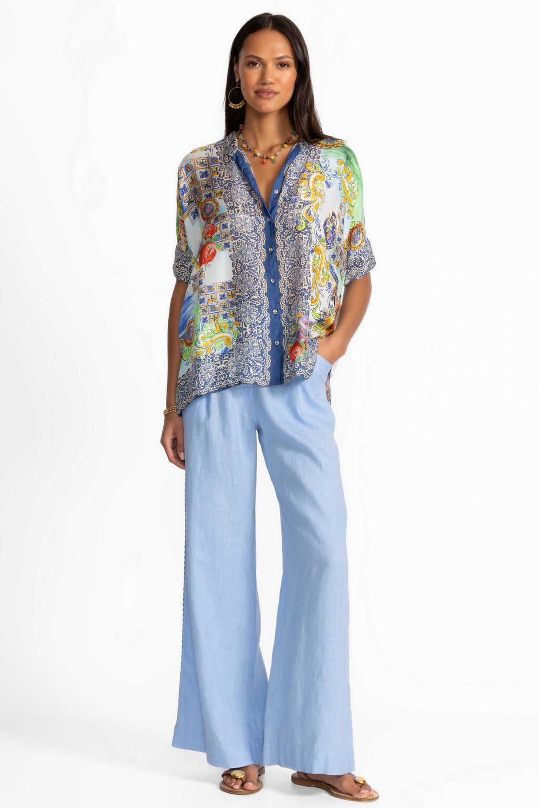 Christy Shiro Buttoned Down Shirt