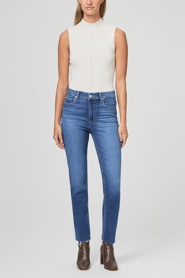 Cindy Jeans w/ Raw Hem Jeans - Devoted