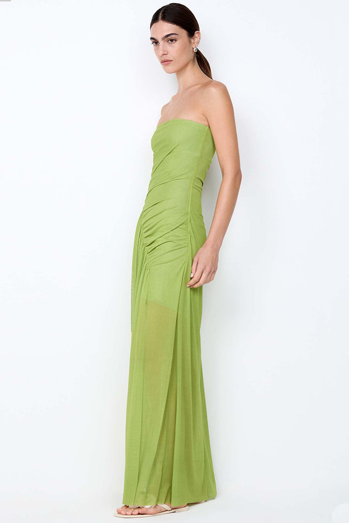 Cintrina Strapless Maxi Dress in Aniya Floral