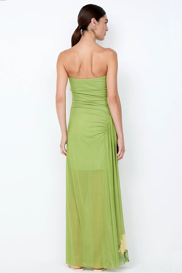 Cintrina Strapless Maxi Dress in Aniya Floral