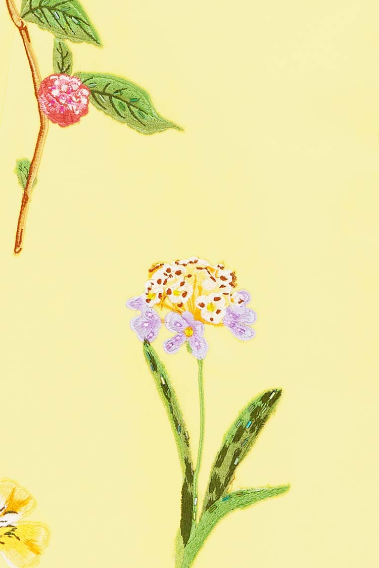 Cleo Midi Dress - Wild Flower in Sorbet