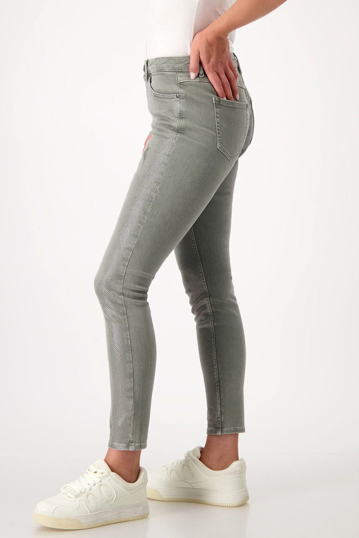 Coated Front Slim Fit Jeans