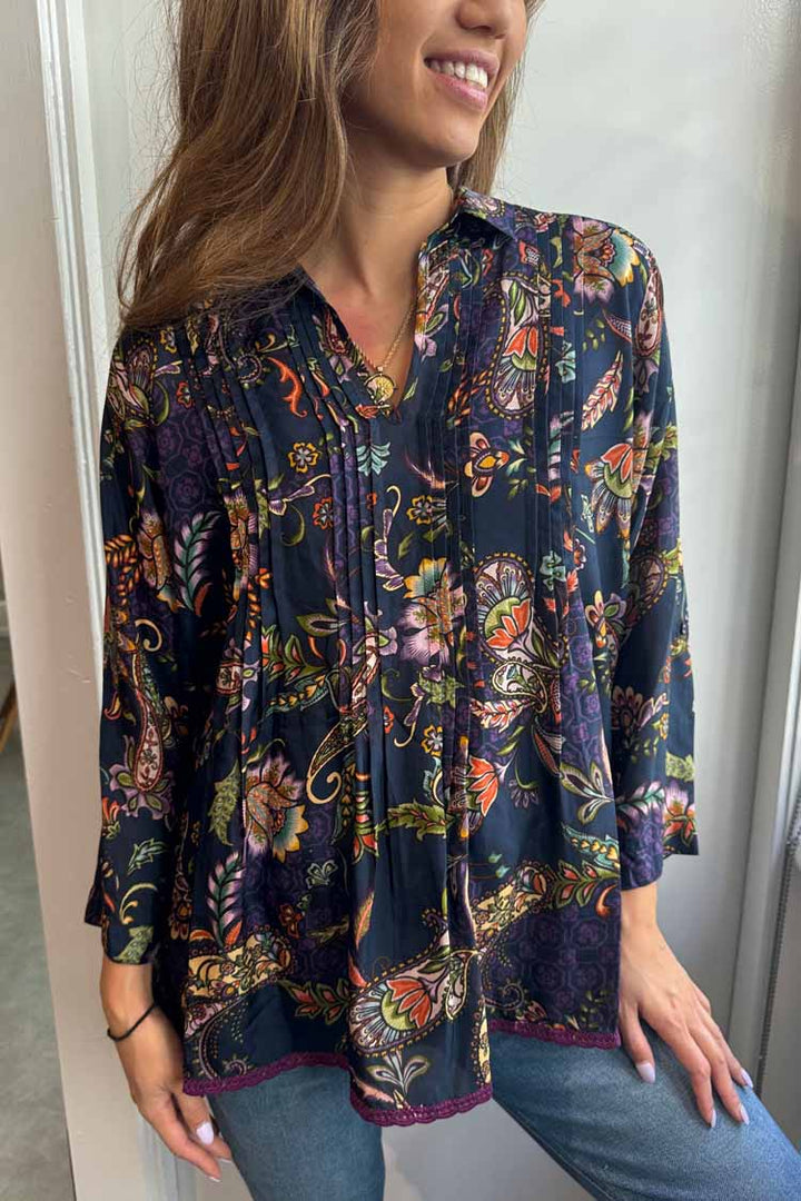Comono Paisley Pixy Blouse