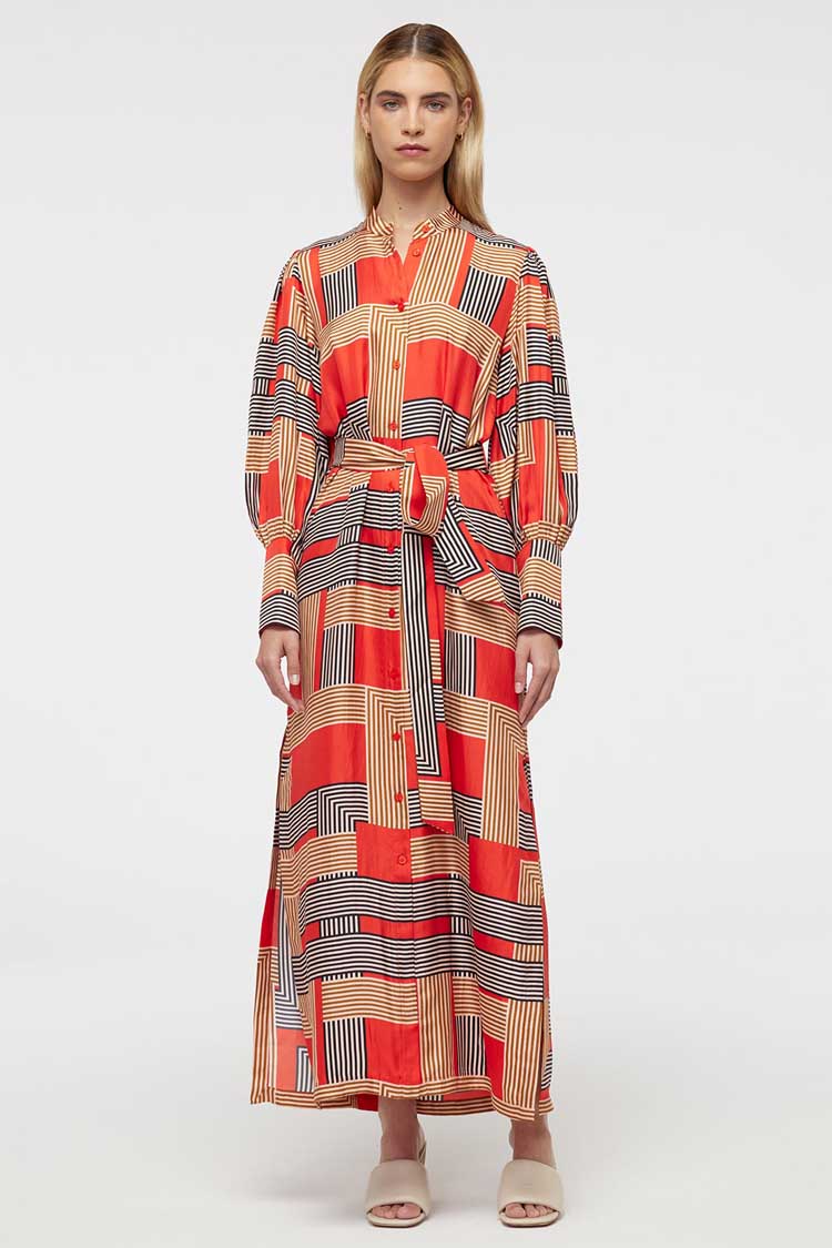 Connector Shirt Dress