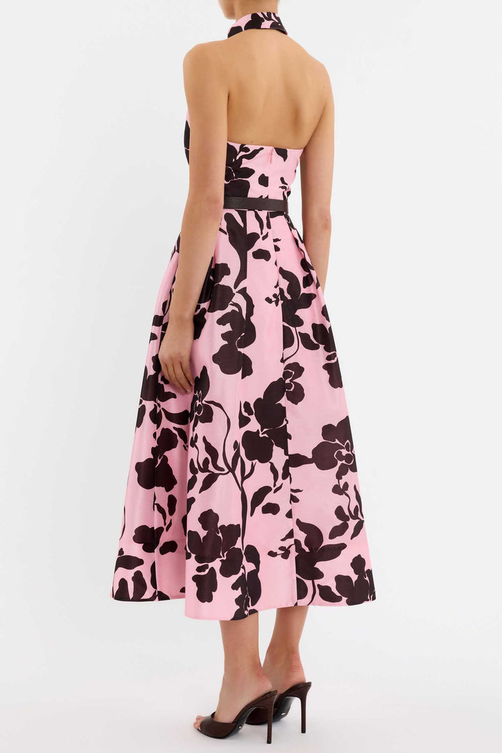 Connie Halter Midi Dress