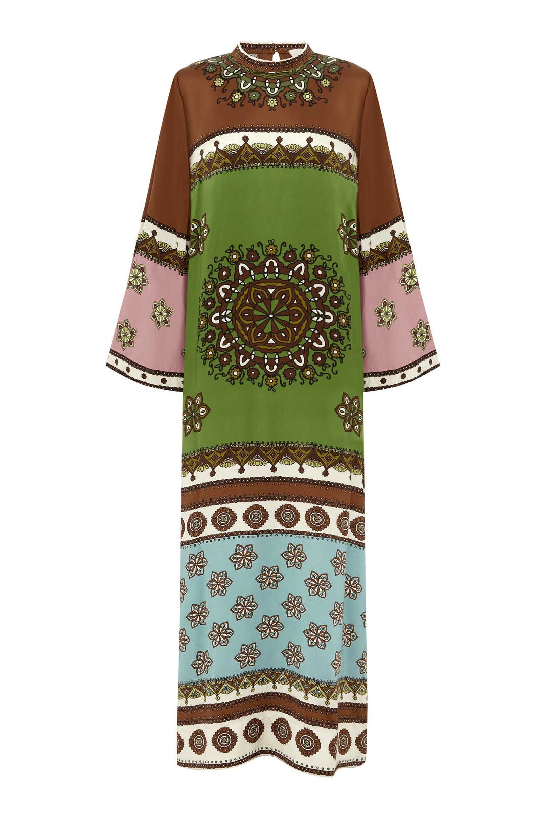 Contina Silk Midi Dress